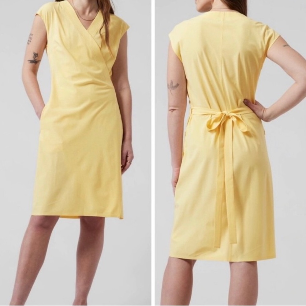 ATHLETA NWT Newport Wrap Dress